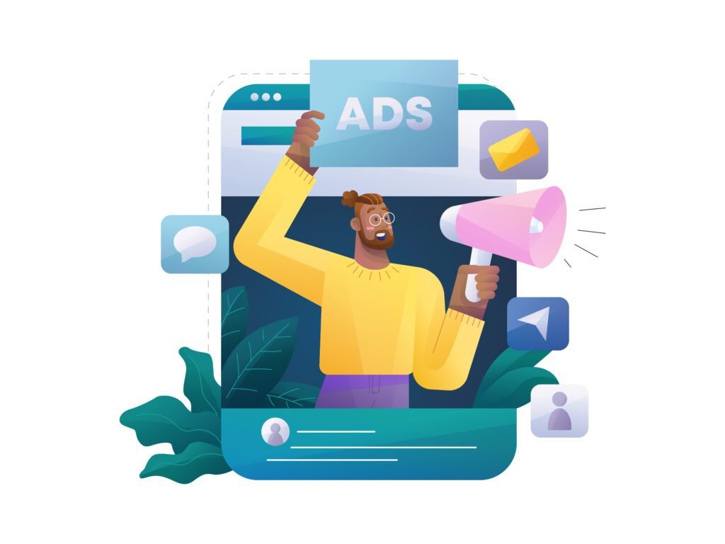 freelancer_using_megaphone_promoting_his_freelancing_services - O dono Vende!?